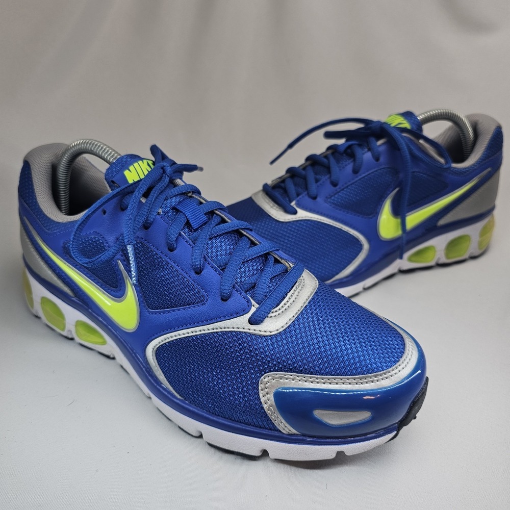 Nike Air Max Agitate 3 Men's Size 8.5 Blue Volt Rare Basketball Shoes 465191-431